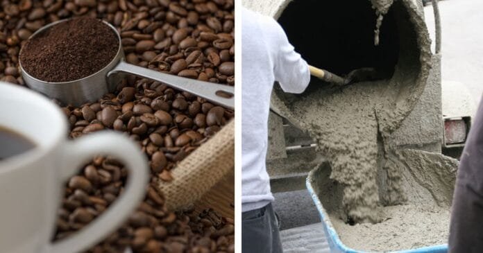 coffee in concrete coffee in concrete