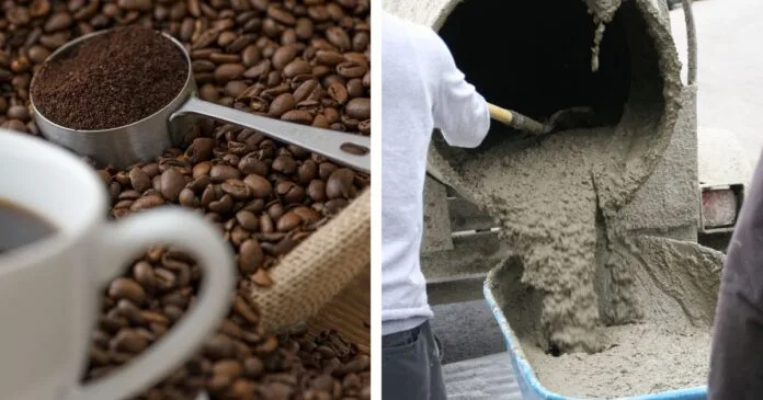 coffee in concrete coffee in concrete