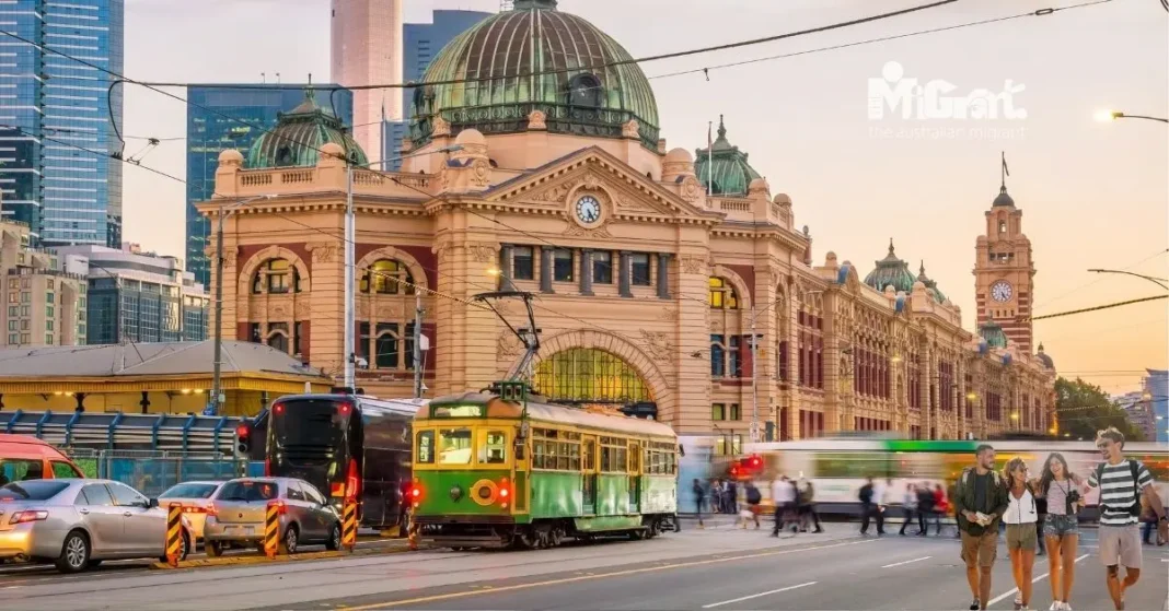 Flinders Train Station