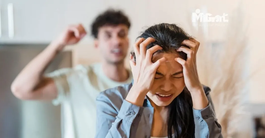 couple arguing